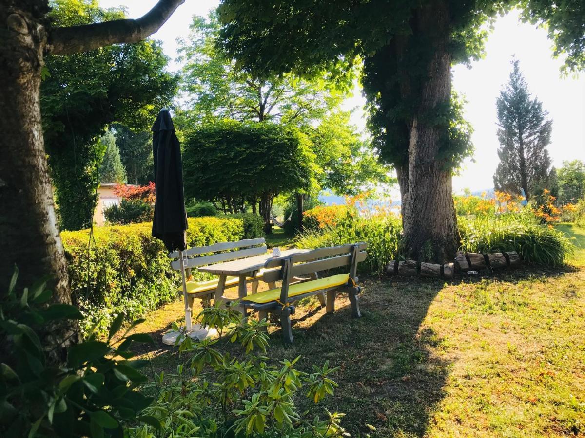 Apartmán Georgihof Im Park Unterburg am Klopeiner See Exteriér fotografie