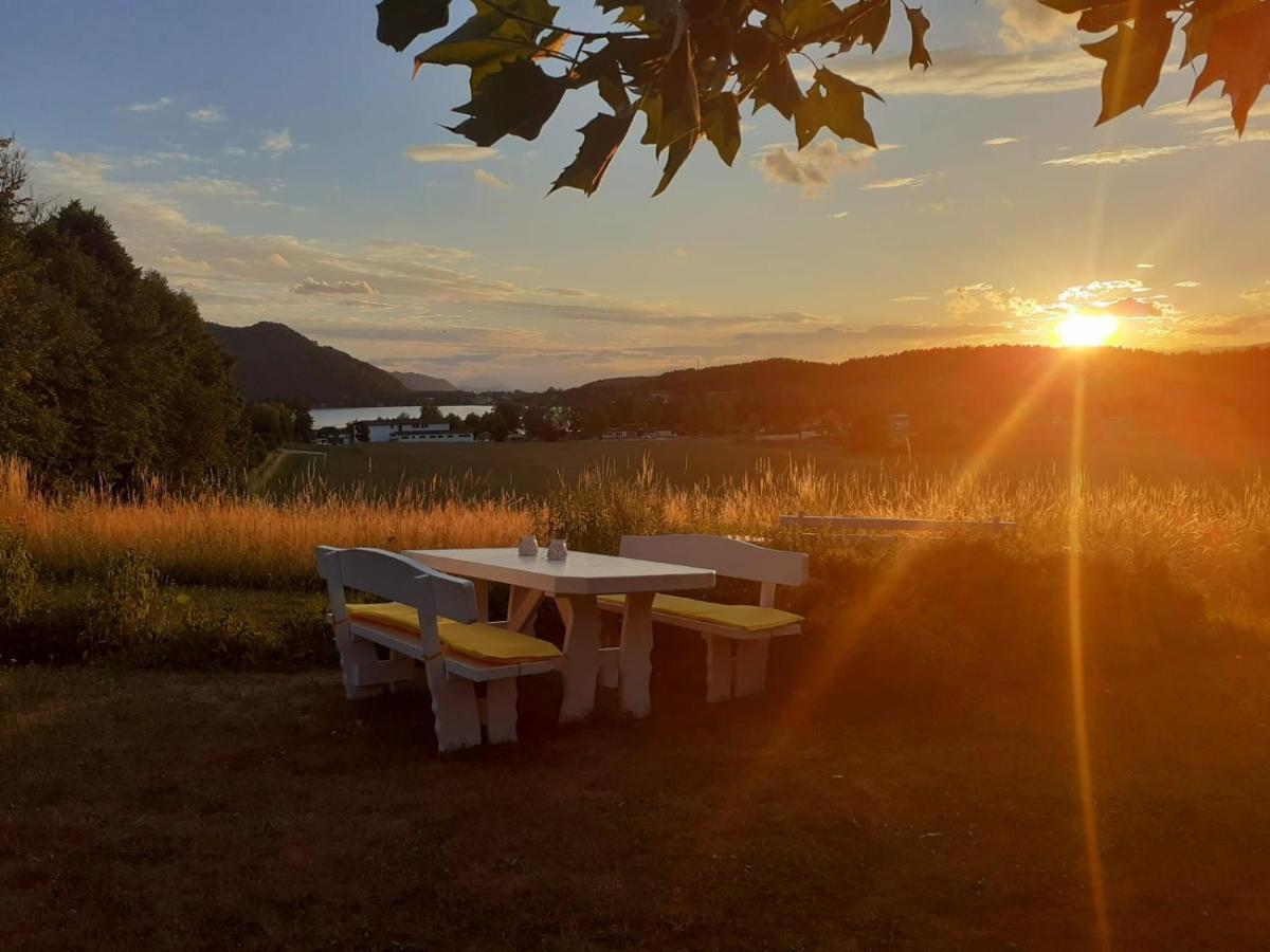 Apartmán Georgihof Im Park Unterburg am Klopeiner See Exteriér fotografie
