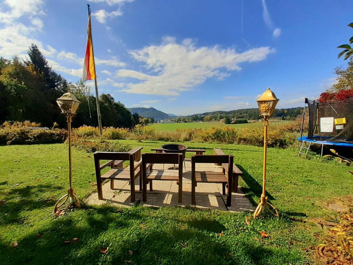 Apartmán Georgihof Im Park Unterburg am Klopeiner See Exteriér fotografie
