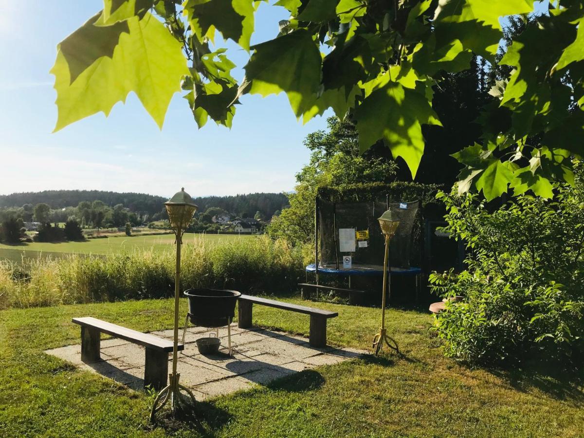 Apartmán Georgihof Im Park Unterburg am Klopeiner See Exteriér fotografie