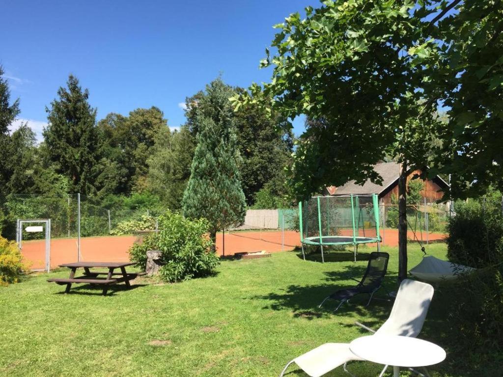 Apartmán Georgihof Im Park Unterburg am Klopeiner See Exteriér fotografie